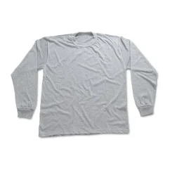 Polo Manga Larga Plomo